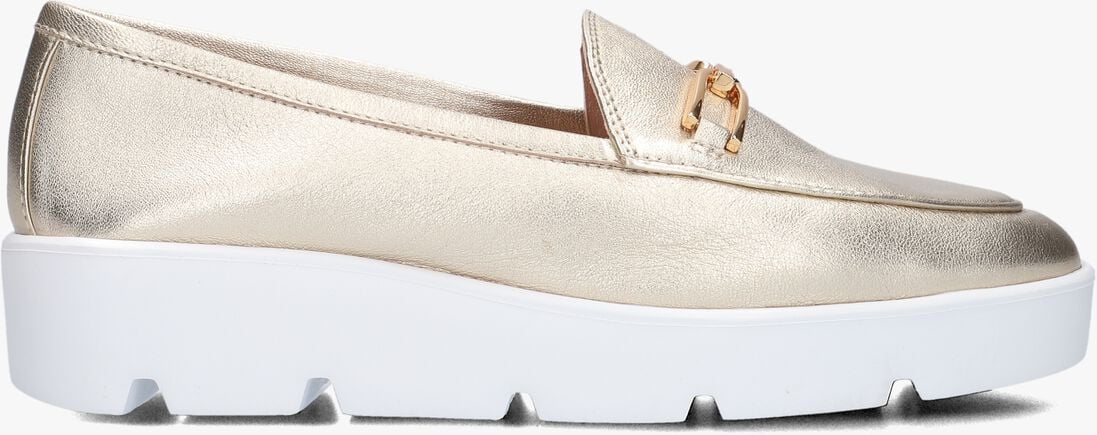goudkleurig unisa loafers famo