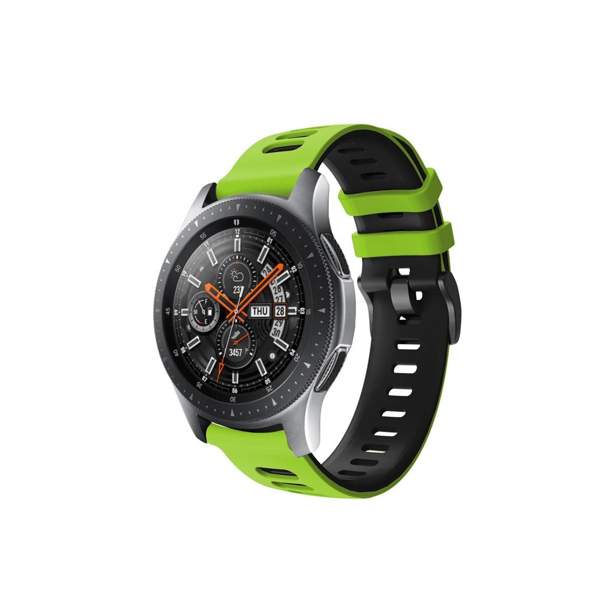 Twin Sport armbånd Samsung Galaxy Watch 46 - Kalk/svart