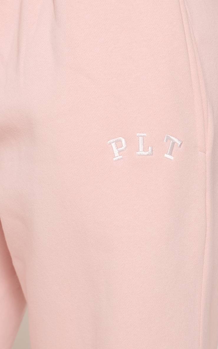 Rose Jogging Large Oversized À Logo Plt