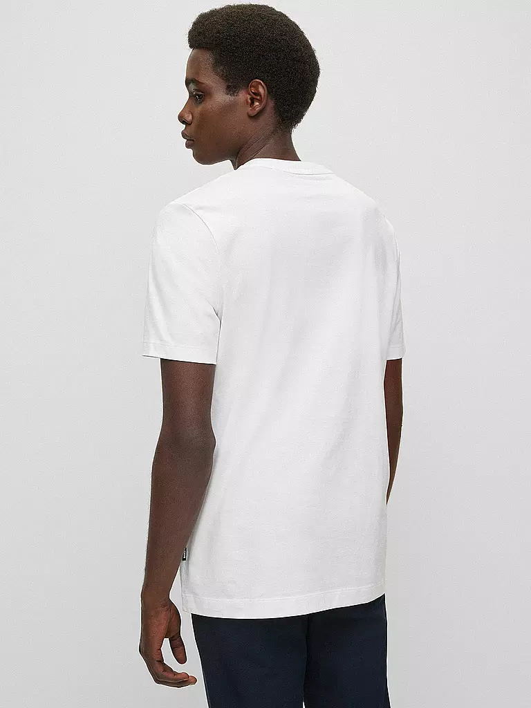 BOSS T-Shirt THOMPSON weiss