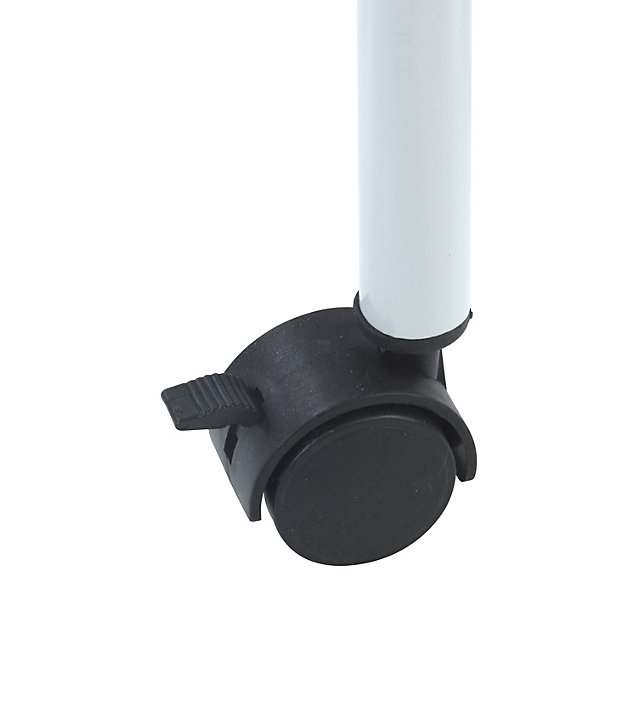 Porte-vêtement trio extensible H. 192 cm x L. 91 cm Wenko blanc