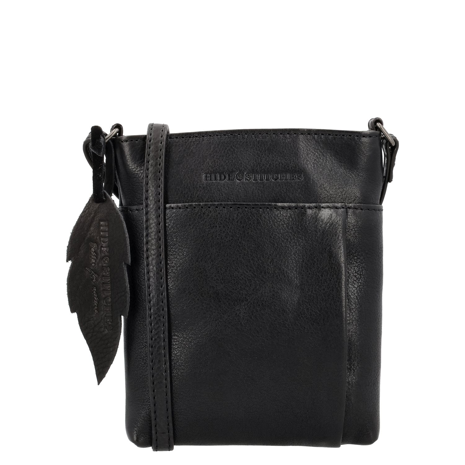 Hide & Stitches Earth Shoulderbag black