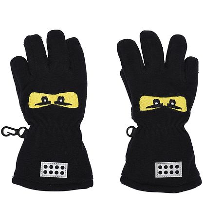 LEGO? Ninjago Handsker - Fleece - Sort m. Øjne