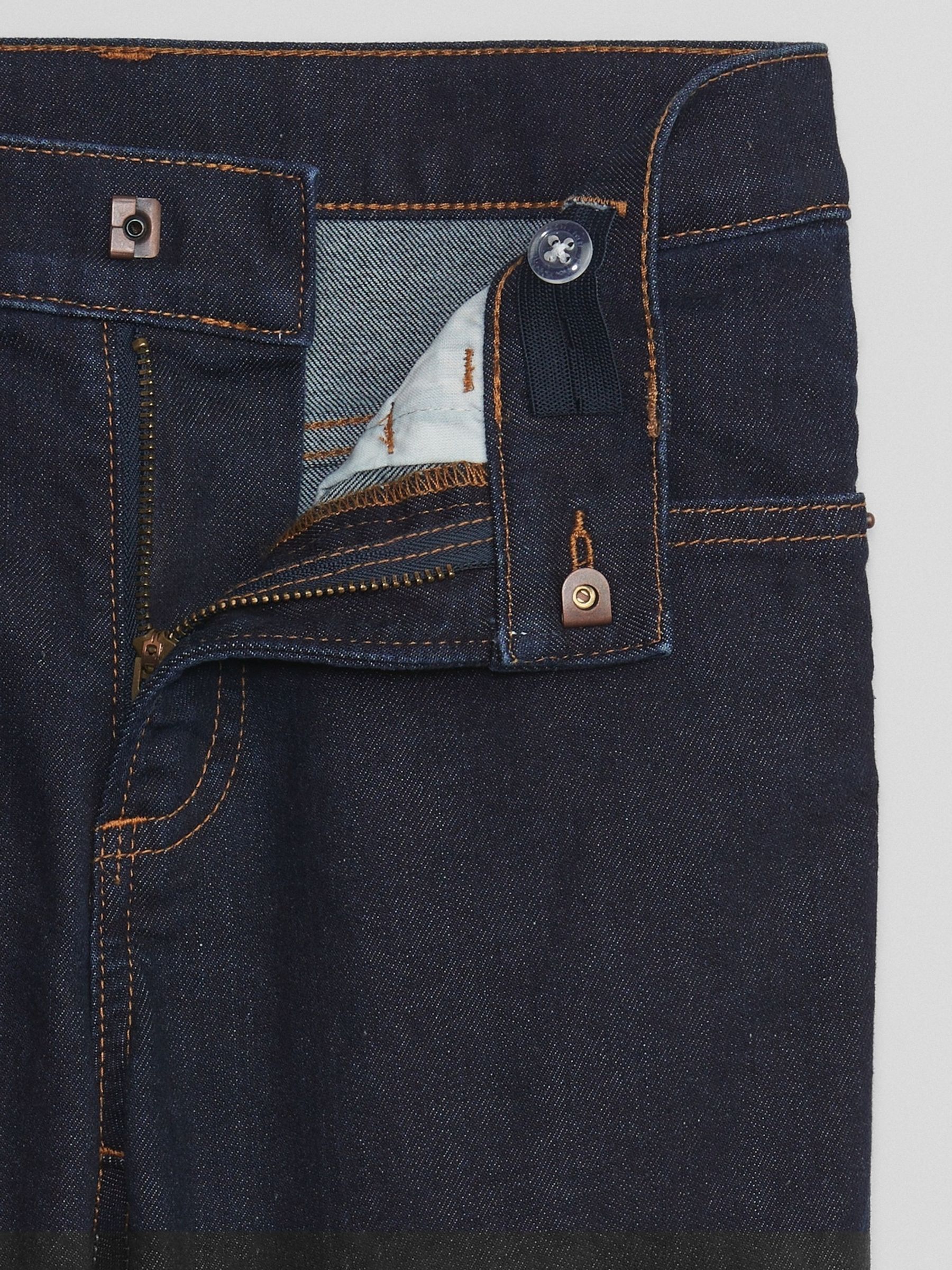 Blauw - Gap Original rechte jeans (5-13jaar)