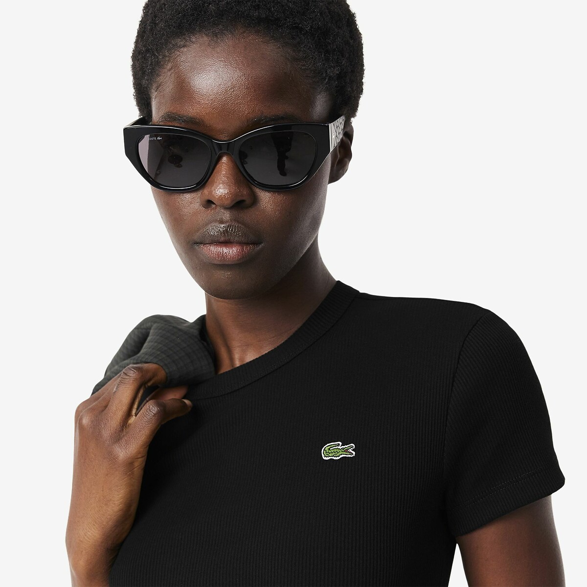 LACOSTE<br>Camiseta de corte justo