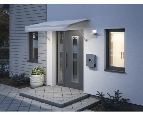 SCALA luifelframe RAL 7035 lichtgrijs 120x90 cm stofdesign 0001