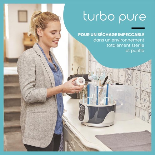 Stérilisateur Sèche-biberon Turbo Pure - BABYMOOV