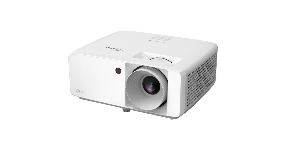 OptomaZH420 Milieuvriendelijke ultracompacte Full HD-laserprojector  (Wit, 4300 ANSI Lumen)