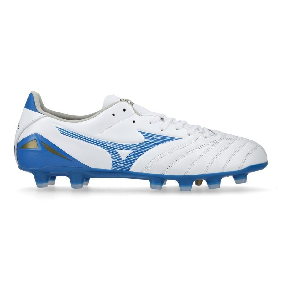 Mizuno Morelia Neo IV Pro FG/AG Mugen - Blanc/Bleu