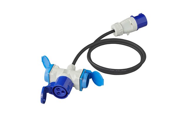 PAT Adapterkabel 150 cm 3 x 2,5 mm² von CEE Stecker