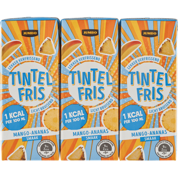 Jumbo Tintelfris Mango-Ananas Smaak 6 x 200ML