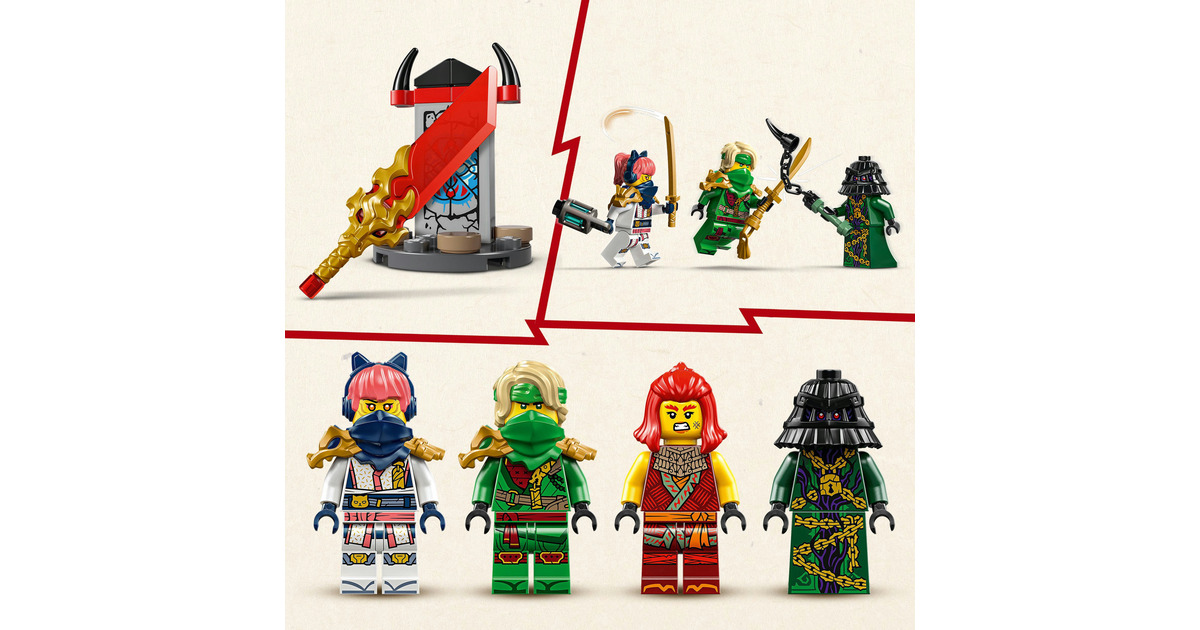 LEGONinjago - Rontu de Meesterdraak Constructiespeelgoed  (71842)