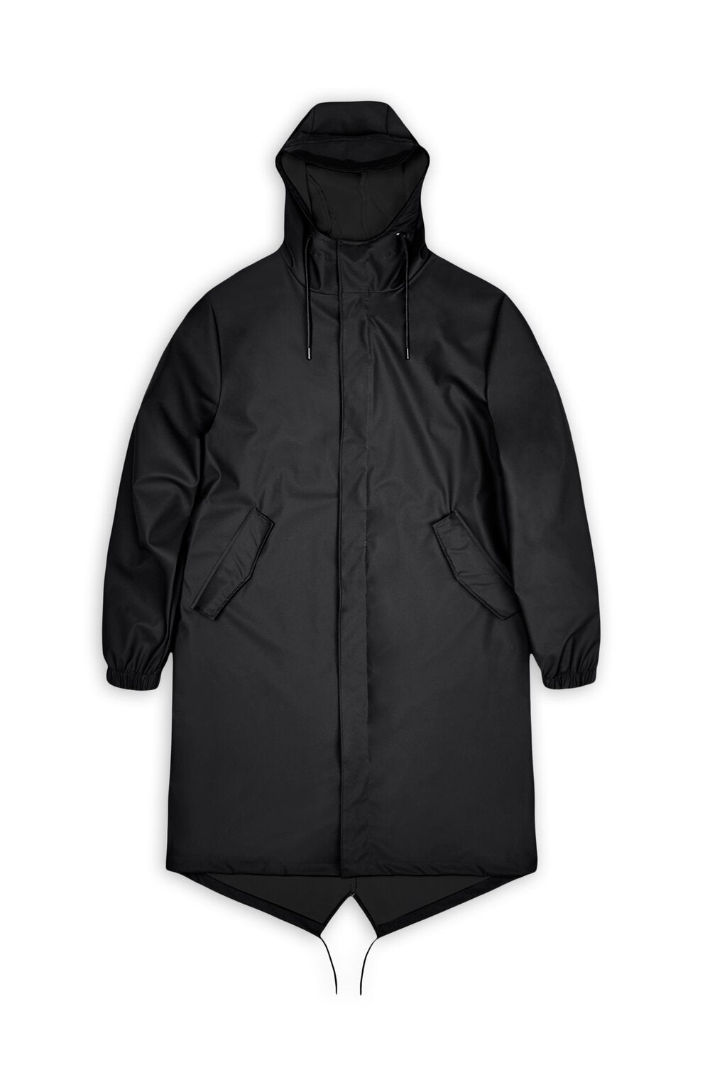 RAINS  Fishtail Parka regnjakke - sort
