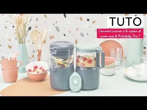 Babymoov Station Repas Duo Nutribaby en Vitre - Vert
