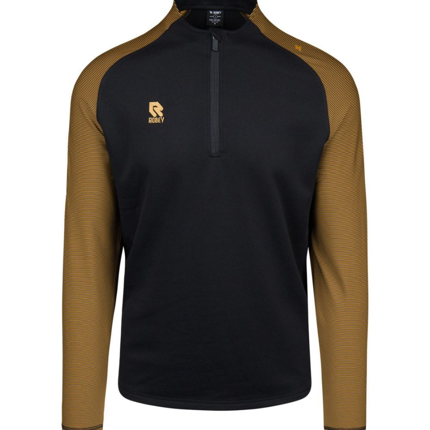 Robey Performance Trainingstrui 1/4-Zip Zwart Goud