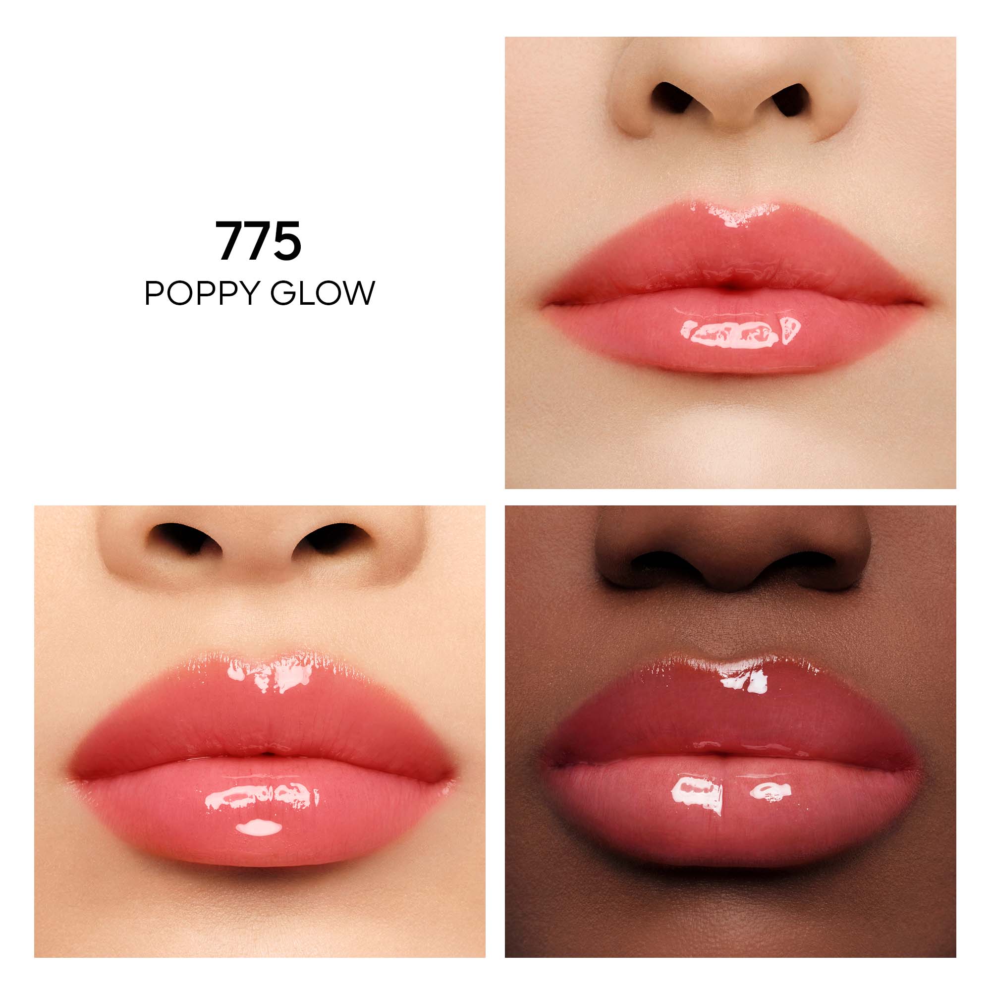 KISSKISS BEE GLOW OIL - Huile à lèvres teintée |- 775 POPPY GLOW