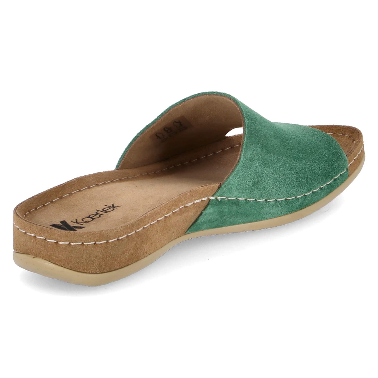 Kaerlek Pantoletten - green polo