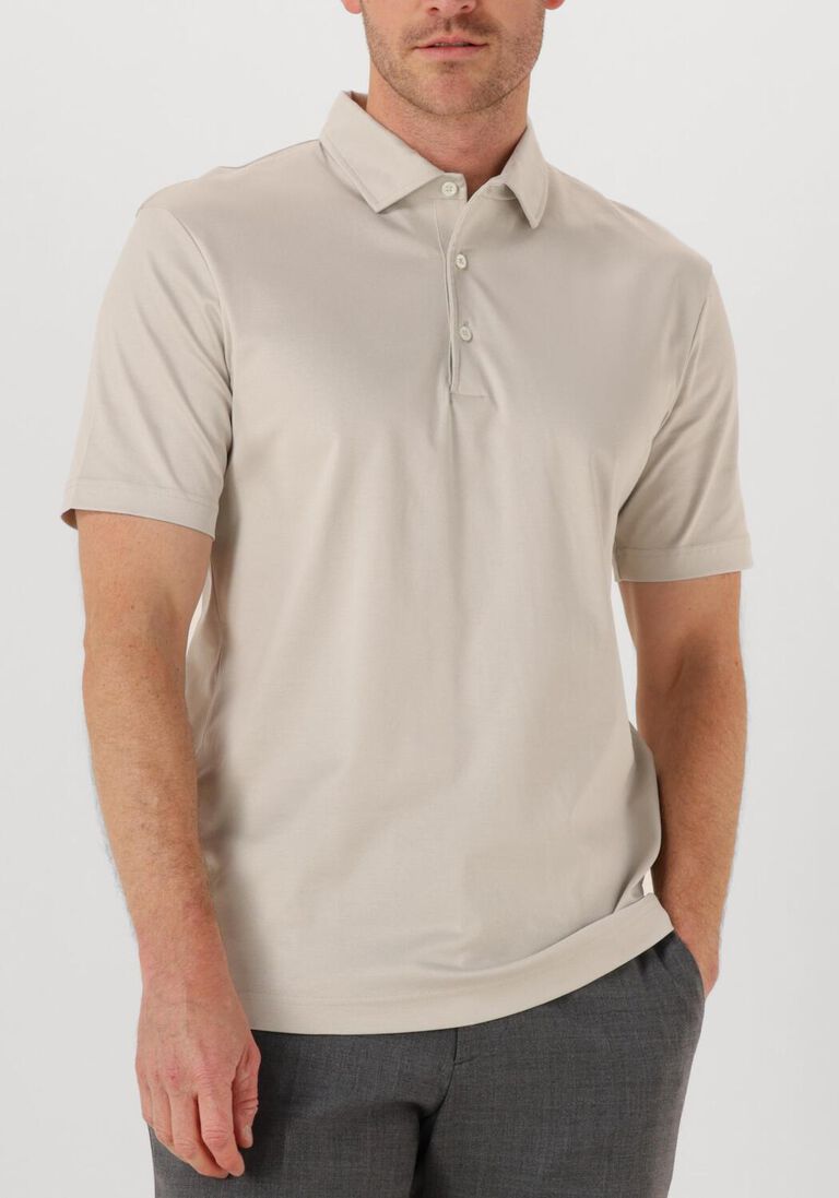 beige valenza polo supima polo schiller collar s/s