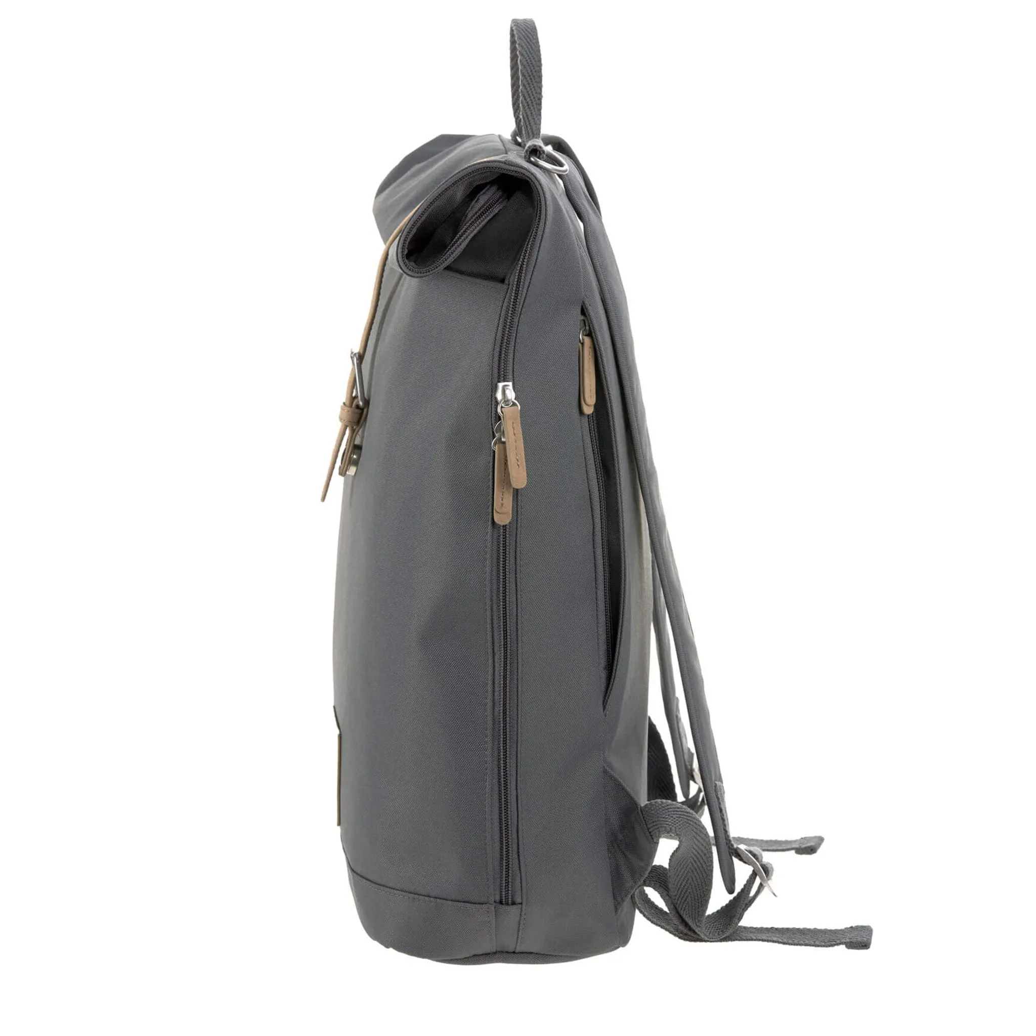 Lassig Sac à Couches Rolltop - Anthracite