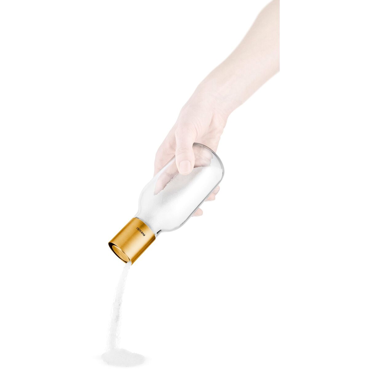 Sukkerdispenser 16 cm, messing