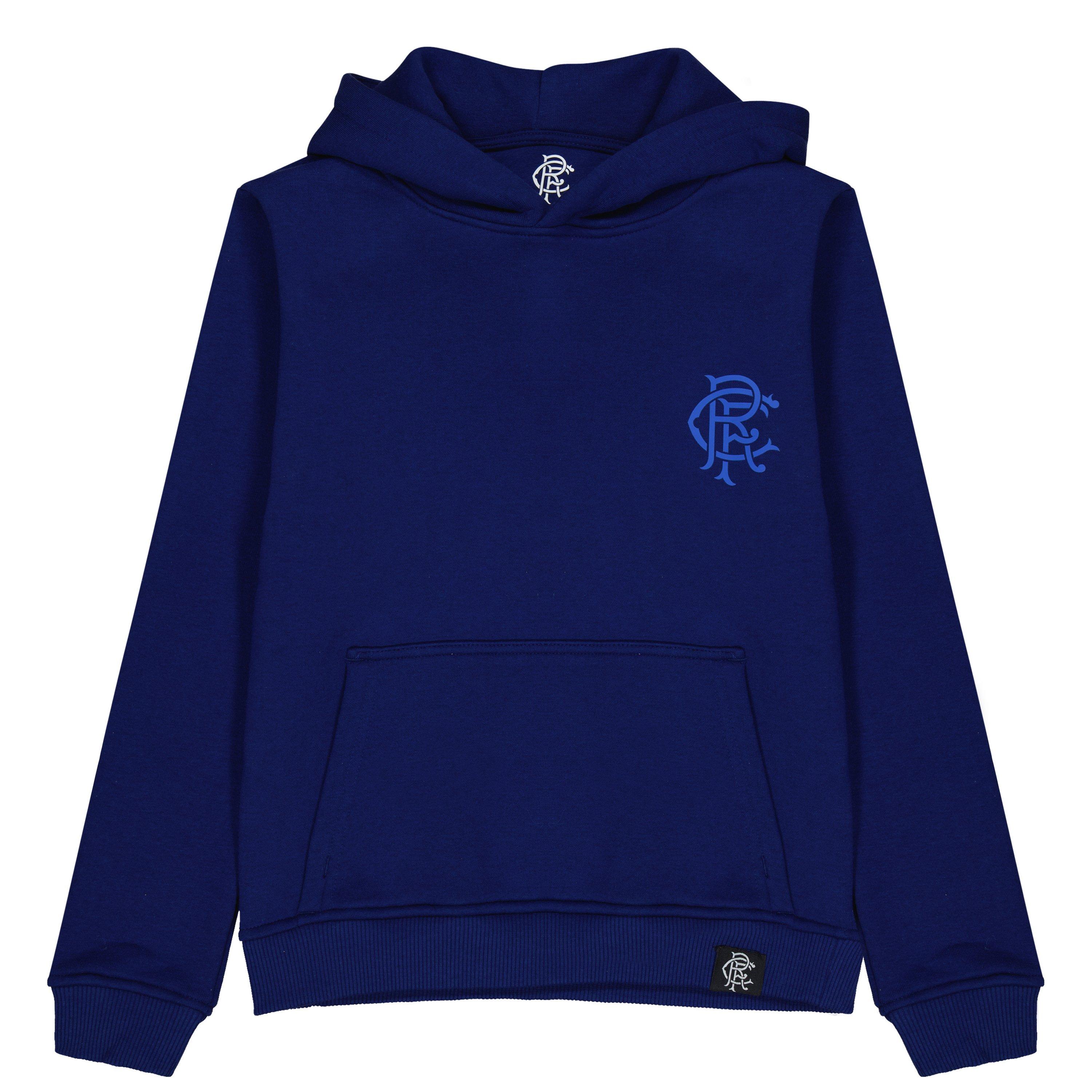 Castore Rangers Mono Over the Head Hoodie Childrens