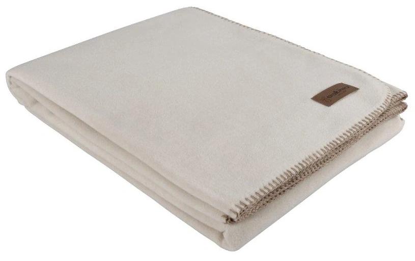 Decke Edelvelours Beige, 100 x 150 cmKuscheldecke für die Couch