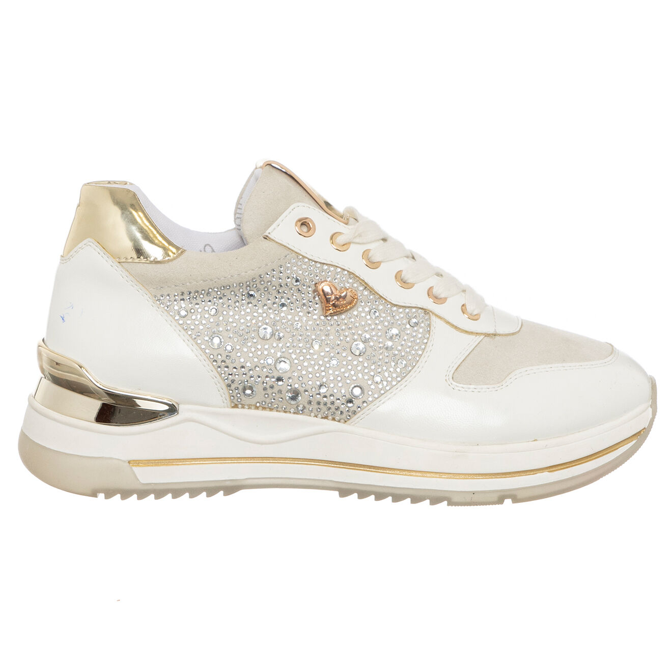 Tua By Braccialini Sneakers Loka blanc/doré