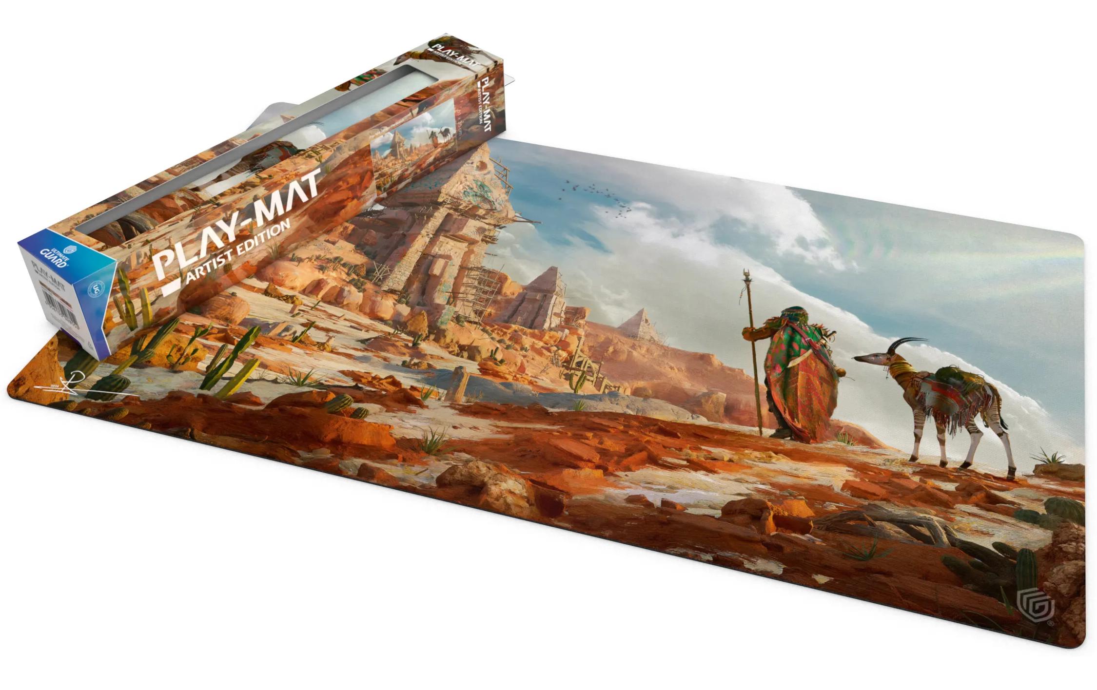Playmat Artist Edition The SearchWeiche und rutschfeste Spielunterlage designt von Mario Renaud
