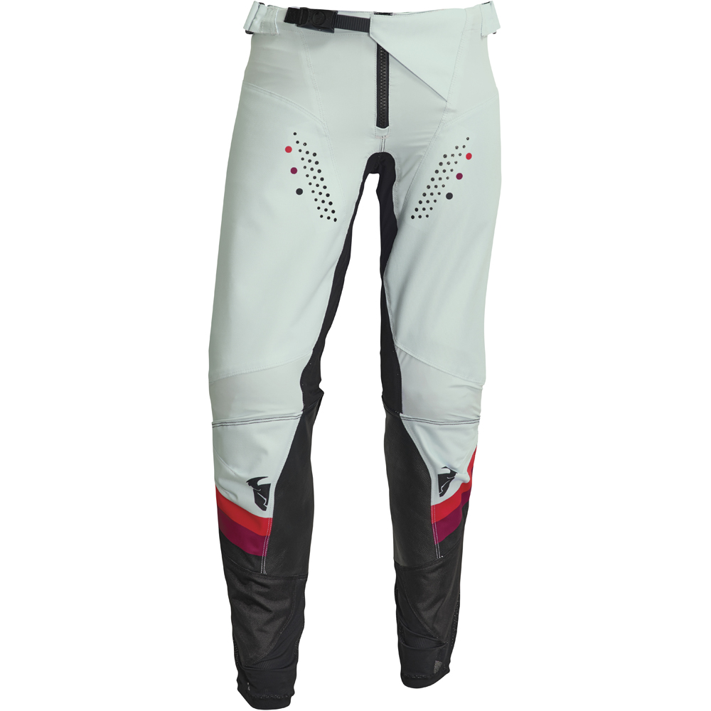 Thor Motocross - Pantalon femme Pulse Rev Blanc / Noir