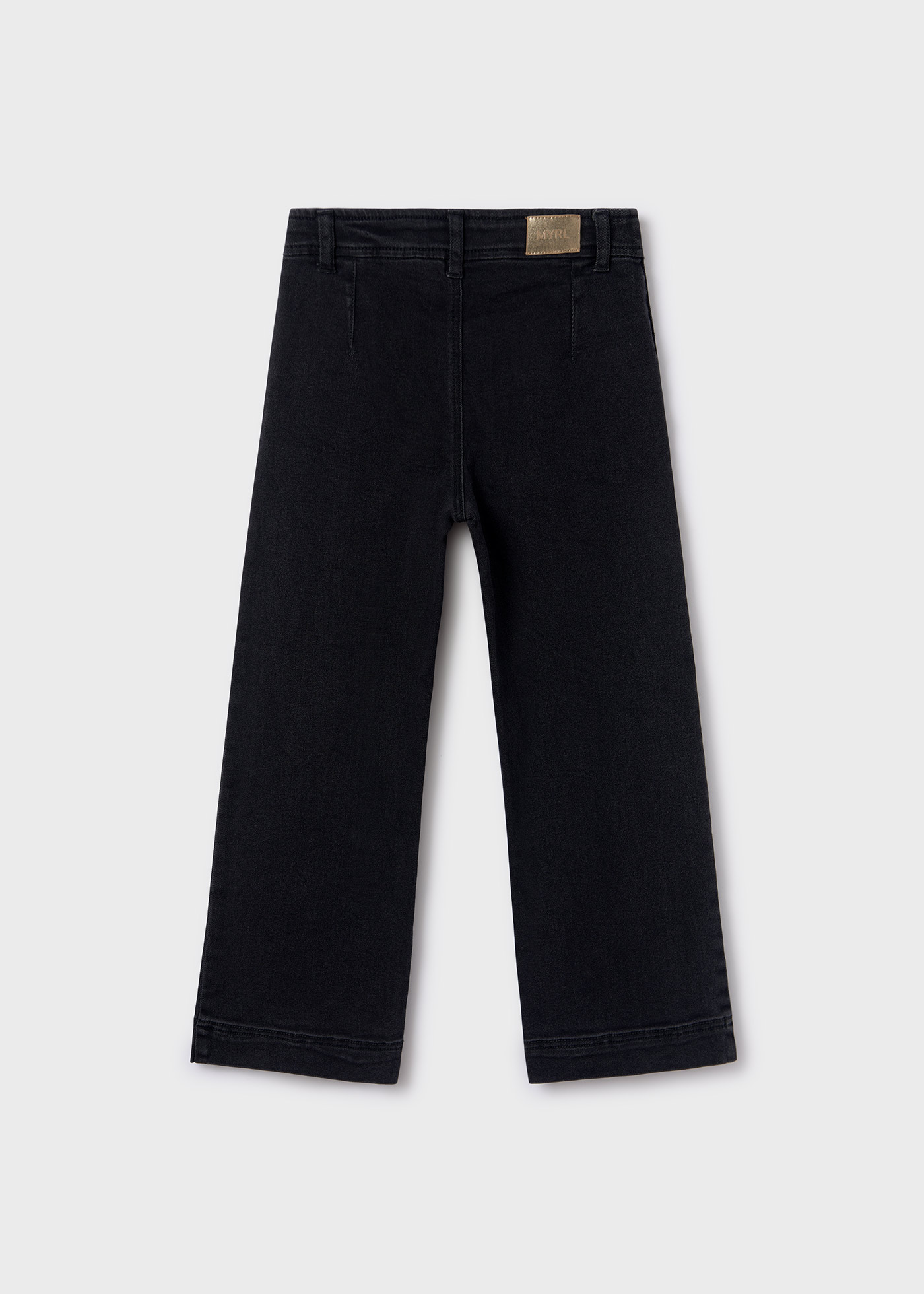 Calça jeans cropped reta feminina