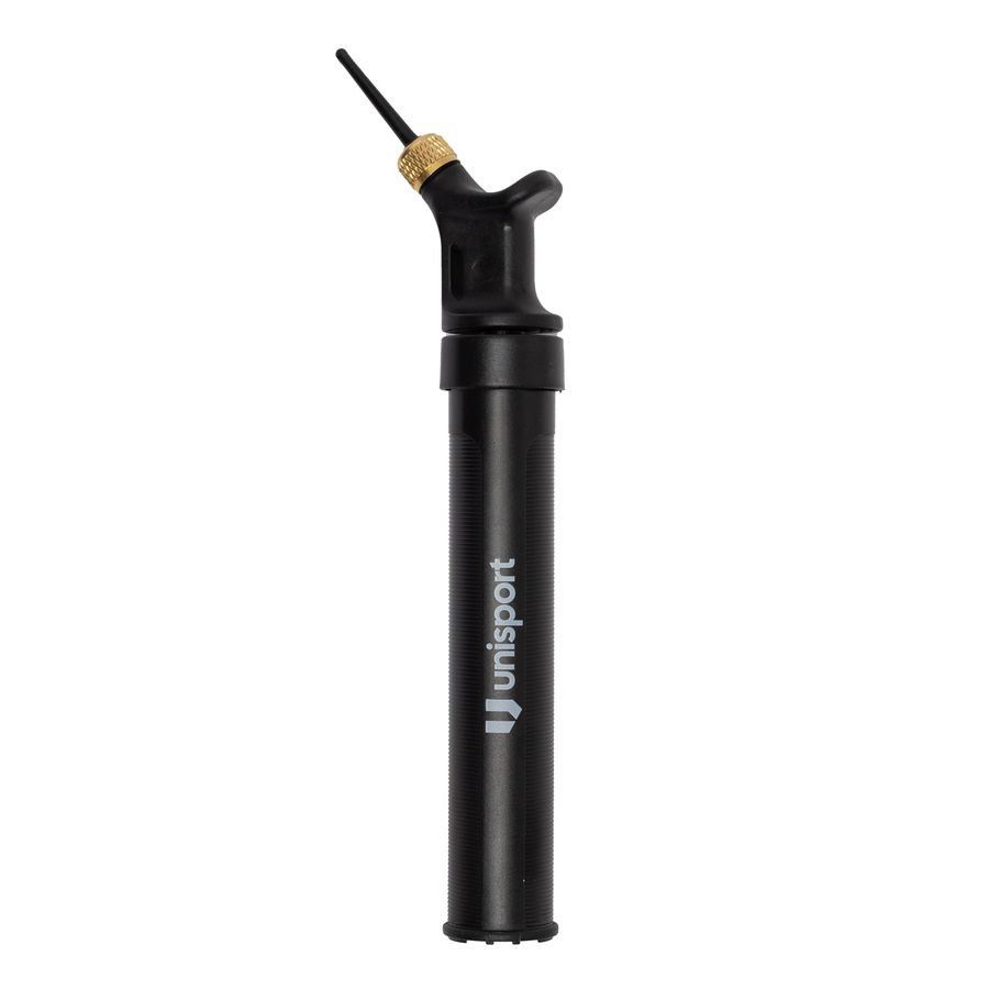 Unisport Micro Pompe pour ballon Double Action - Noir