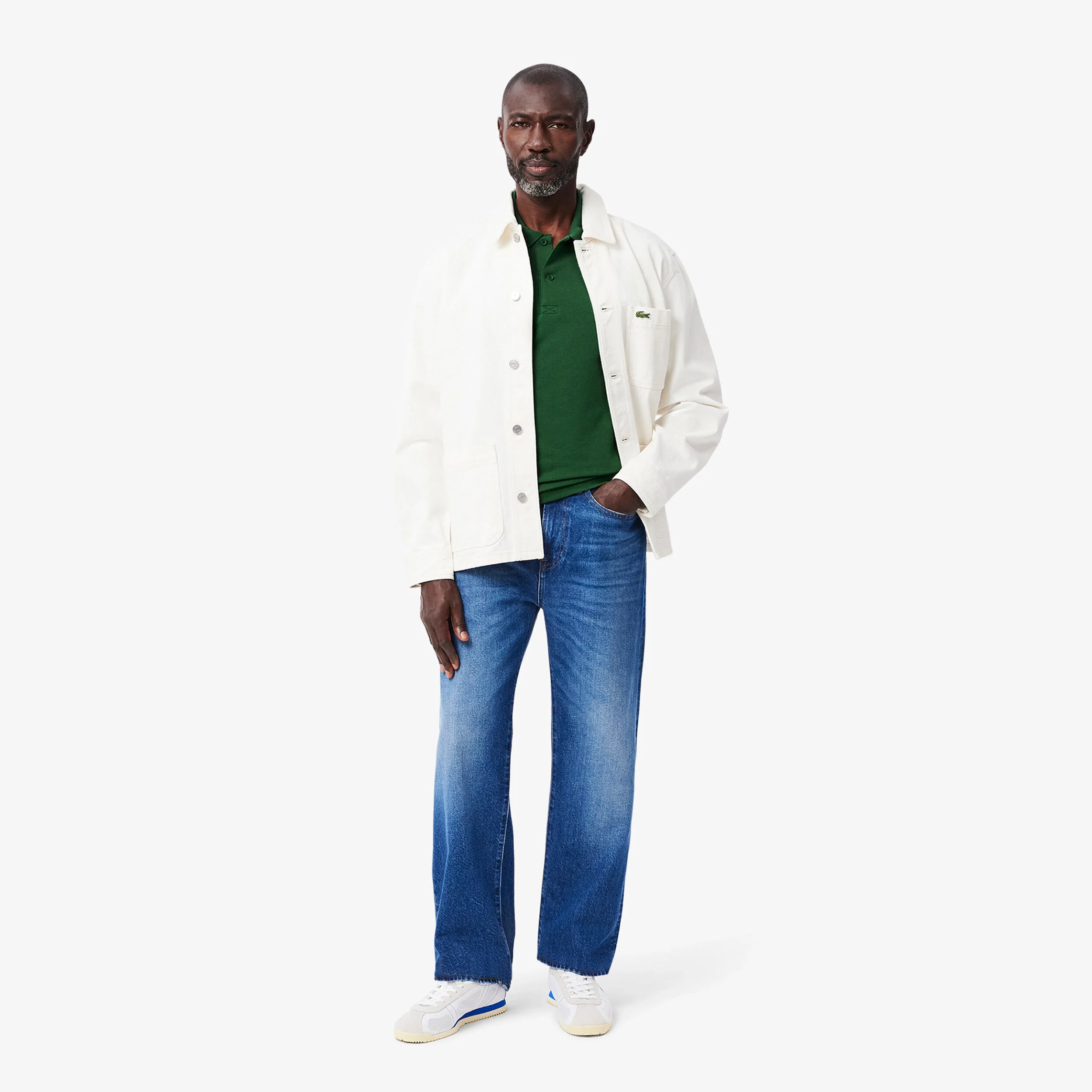 Lacoste Regular Fit Blend Knit Polo Hommes - Vert