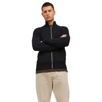Gilet homme Jjeemil Knit Turtle Zip Cardigan No JACK JONES