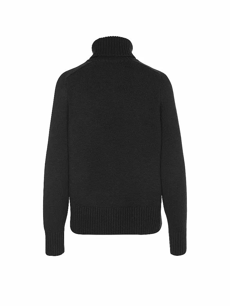ECOALF Rollkragenpullover CAQUIALF  schwarz