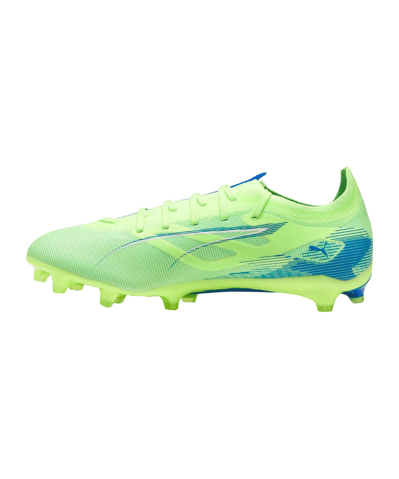 PUMA ULTRA 5 Match FG/AG Lights Out Grün Weiss F03