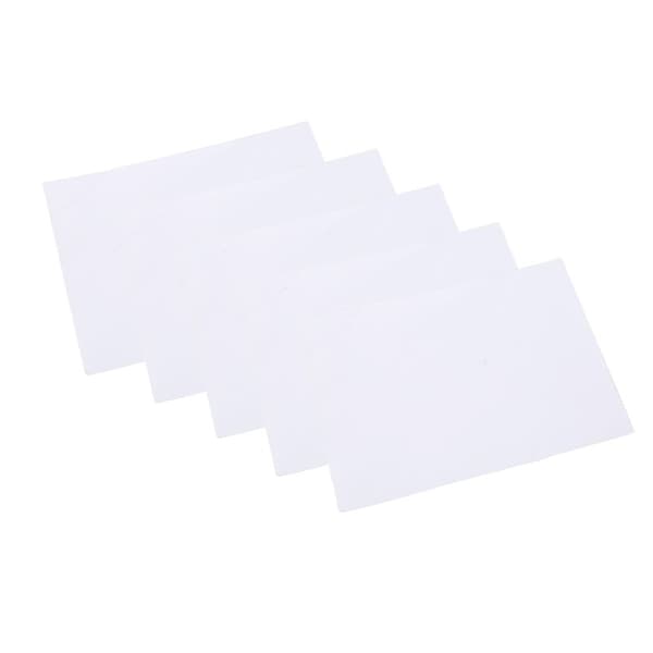 INF Vanntette limreparasjonslapper 5 stk Hvit  20x10 cm