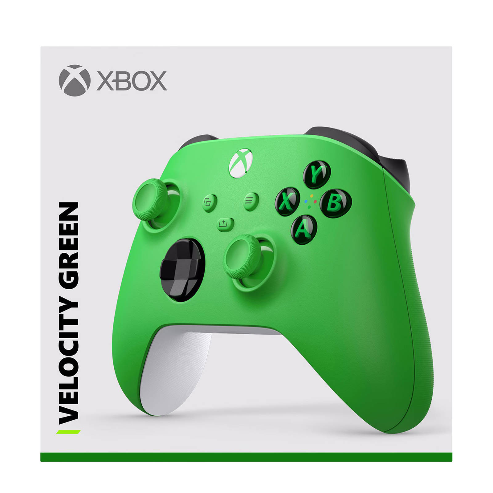 Microsoft Wireless Controller - Standard - Velocity Green
