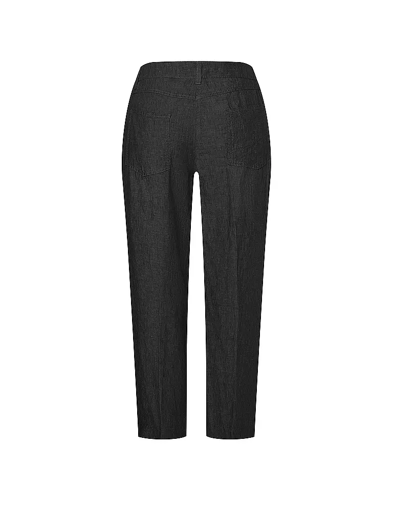 MAC Leinenhose Nora schwarz
