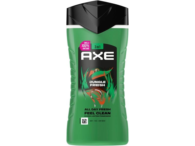 Axe Duschgel Jungle Fresh 250 ml Duschcreme mit frischem, exotischem Duft