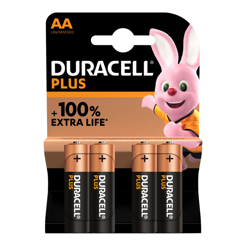 AA-batterier 4-pk