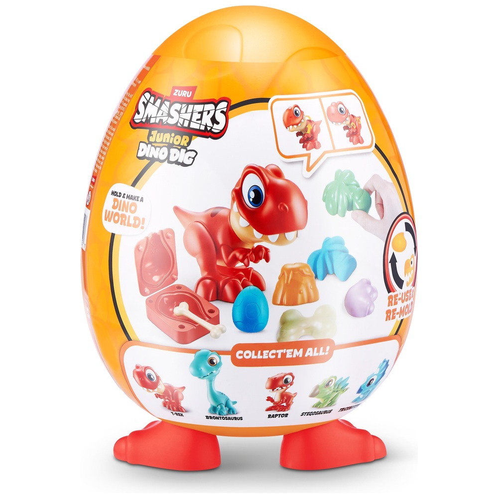 Smashers Junior Dino Dig Großes Ei von ZURU