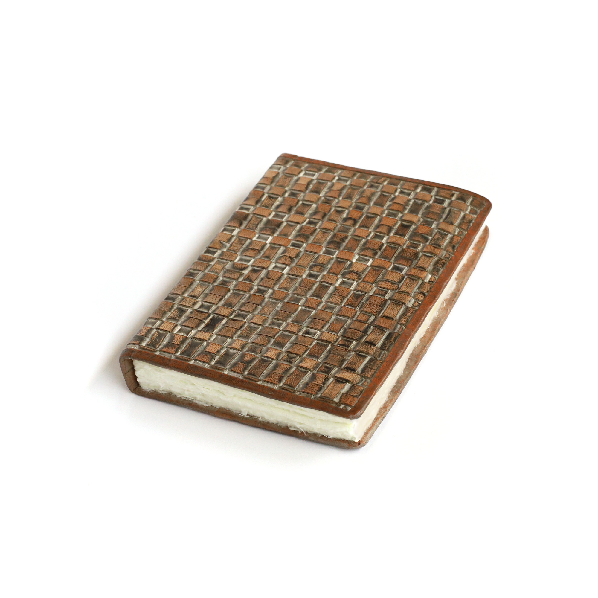 Notizbuch 'Eka' aus Leder, braun, H 19 cm, B 14 cm, T 3 cm günstig bestellen