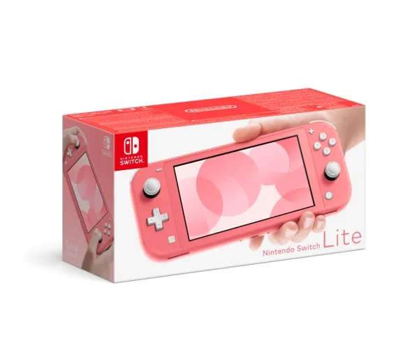 Nintendo Switch Lite - Håndholdt spillekontrolenhed - Koral