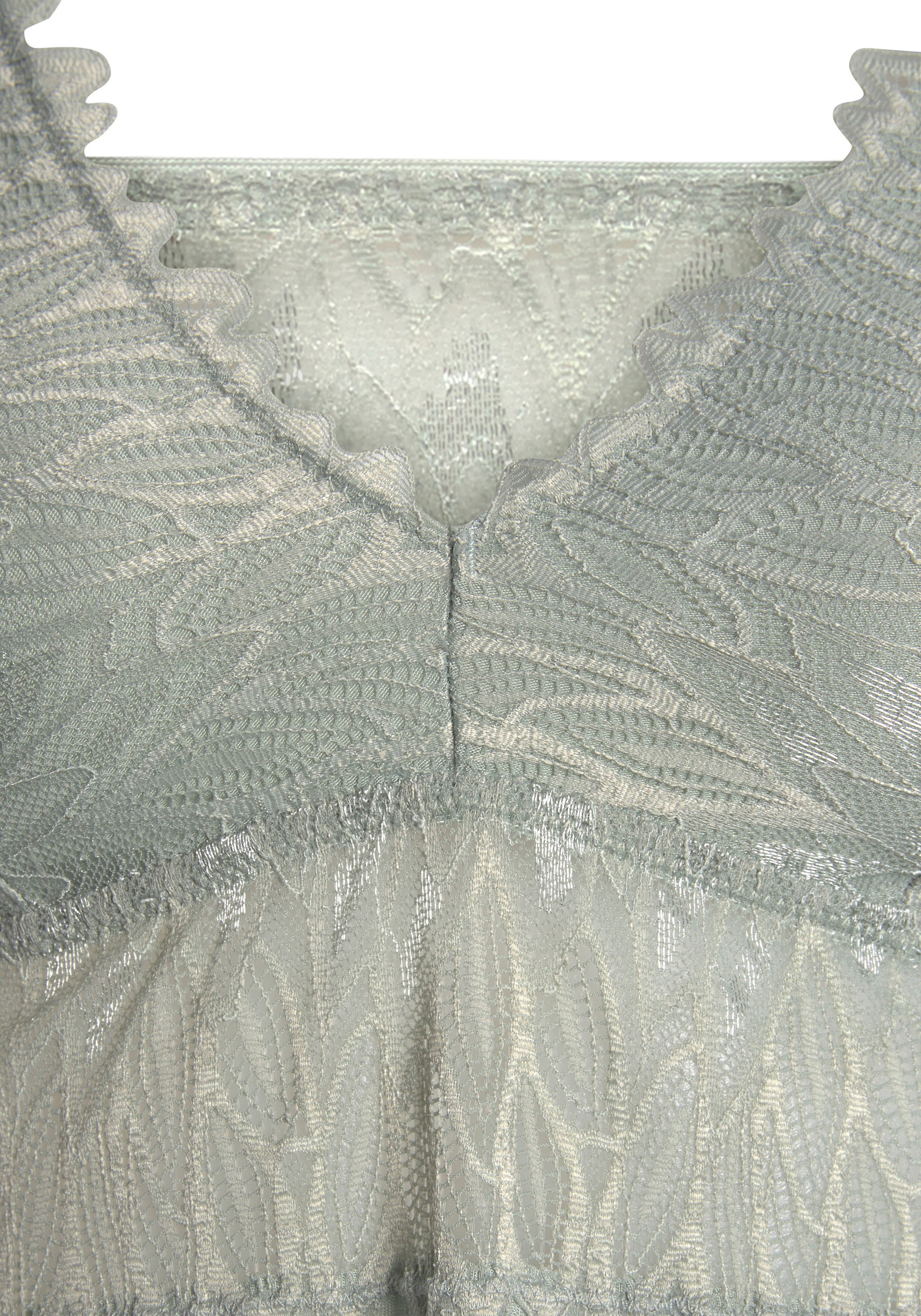 LASCANA Spitzentop , mit  Spitzendetails