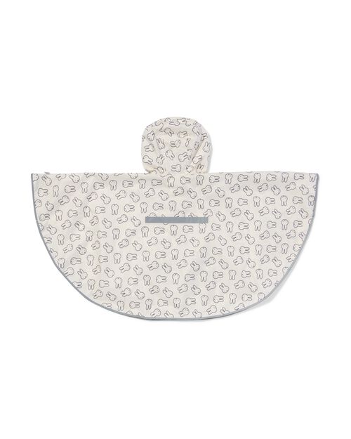 poncho pour enfant miffy  crème