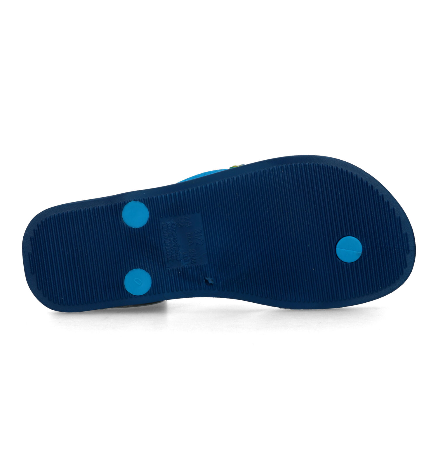 Teenslippers blauw