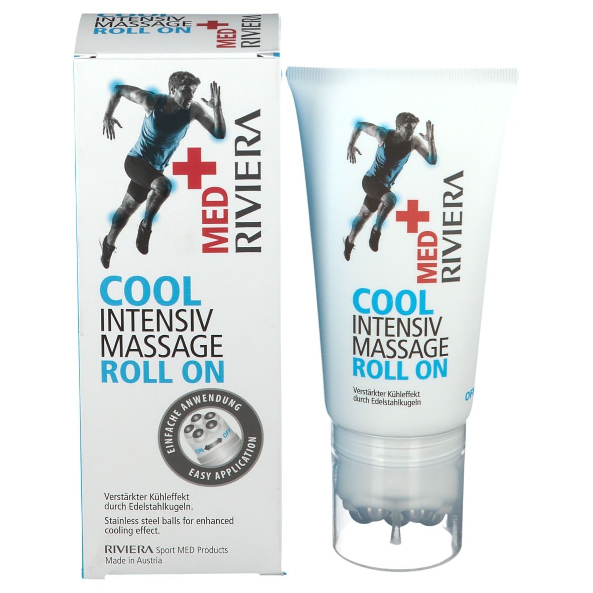 RIVIERA MED+ COOL Intensiv Massage Roll-on