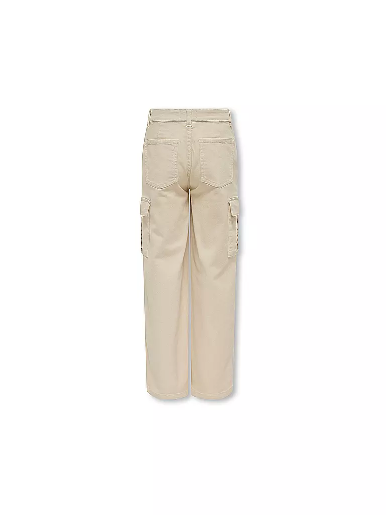 ONLY Mädchen Cargohose KOGYARROW-VOX beige
