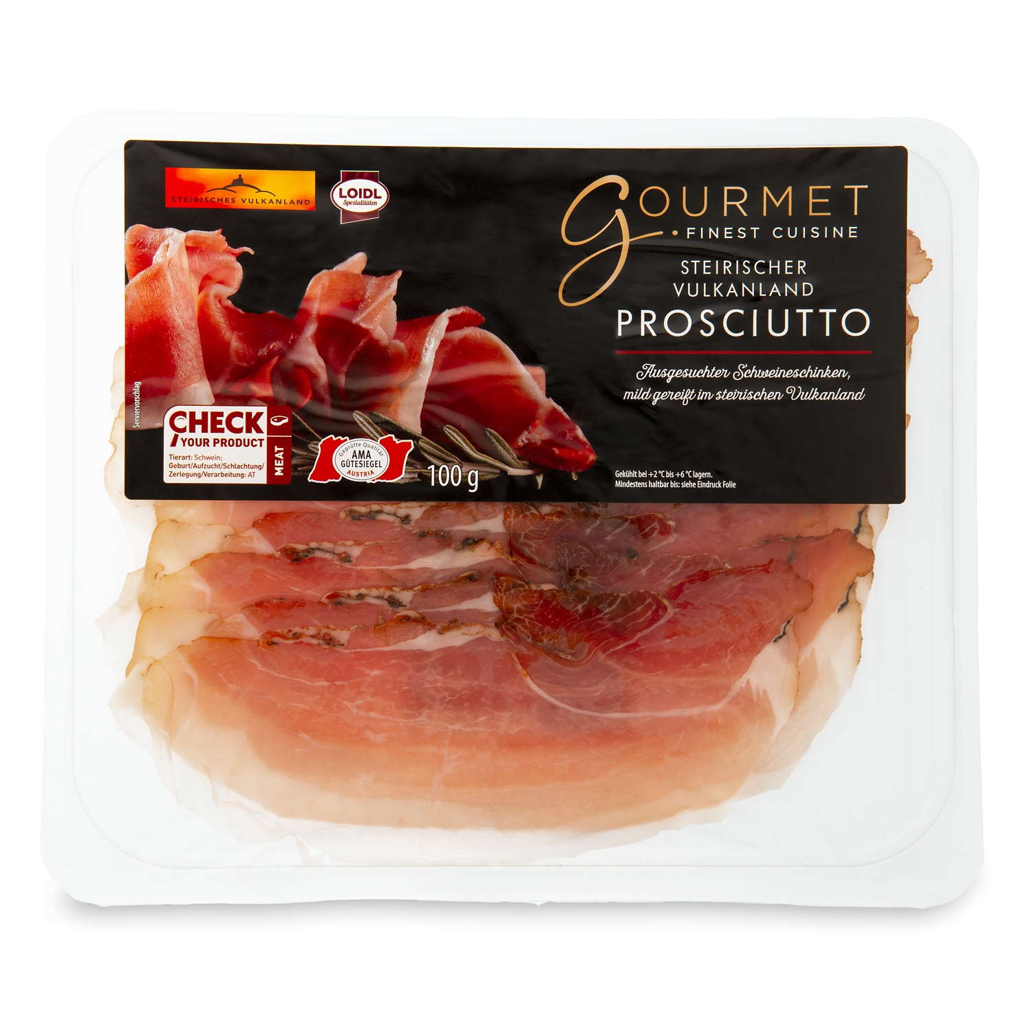 GOURMET Steirischer Prosciutto 100 g
