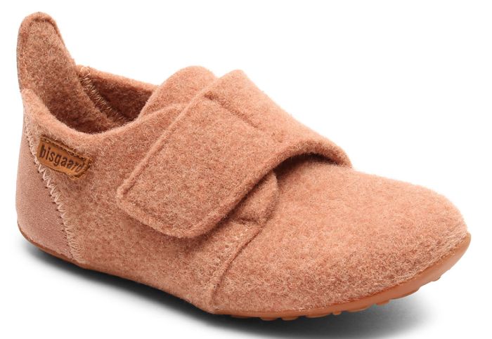 Uldhjemmesko m/Velcro